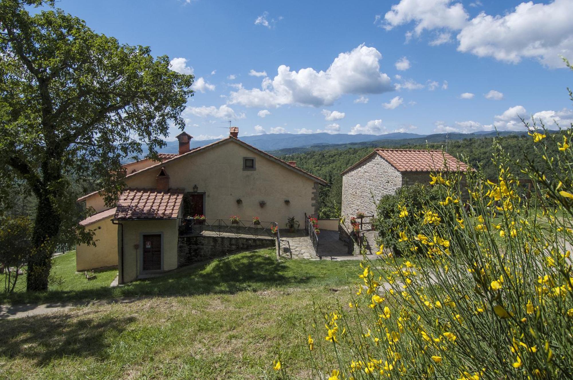 Borgo Tramonte Hotel Pratovecchio Eksteriør billede