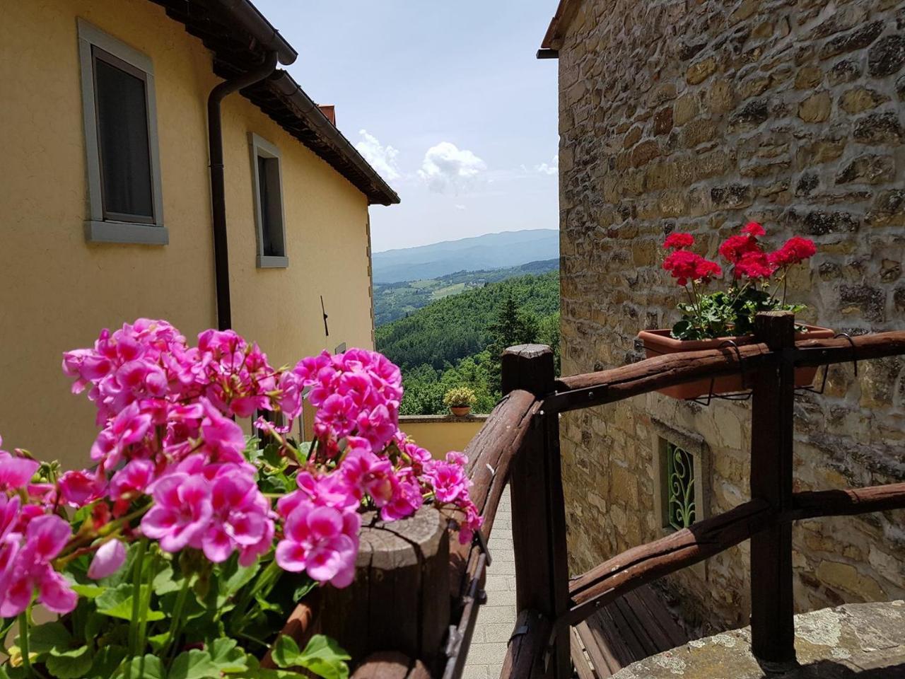 Borgo Tramonte Hotel Pratovecchio Eksteriør billede